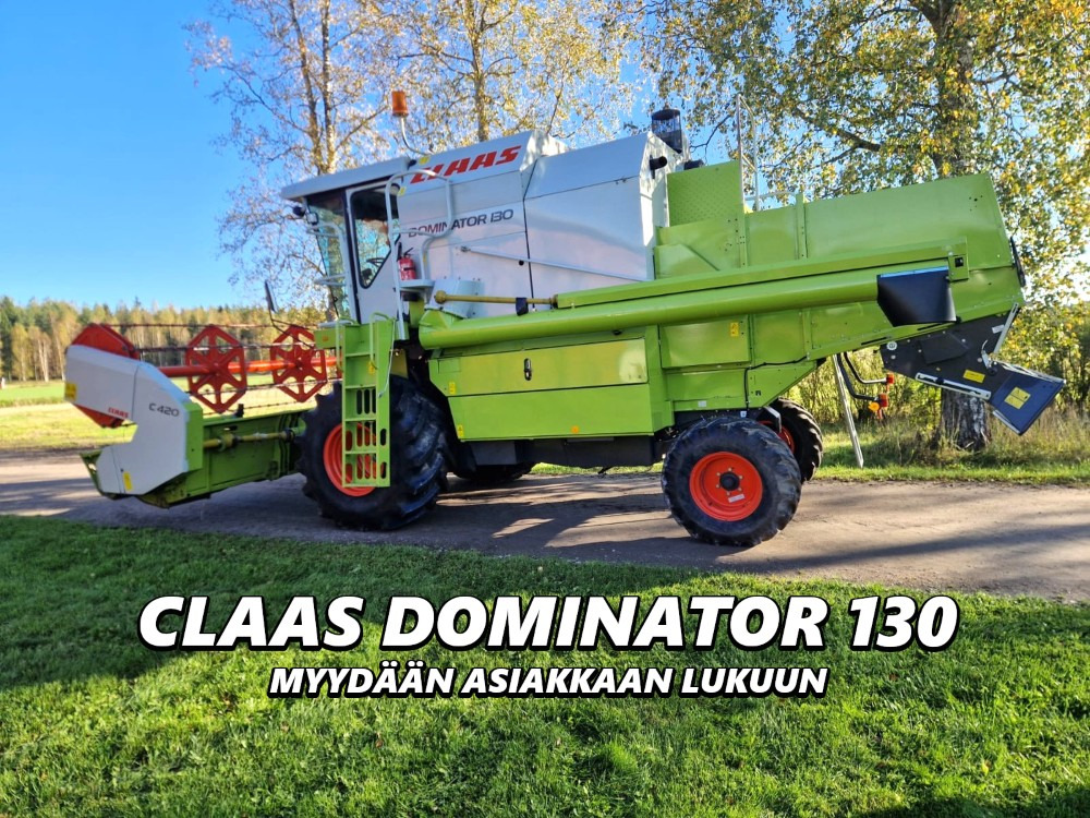 CLAAS Dominator 130 - Moissonneuse-batteuse: photos 1 CLAAS Dominator 130 - Moissonneuse-batteuse: photos 1