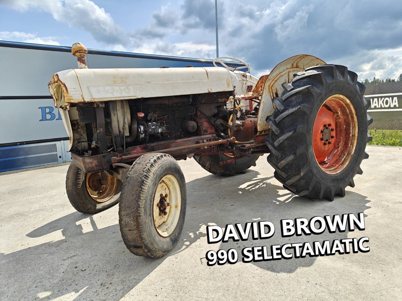 DAVID BROWN 990 Selectamatic - Tracteur agricole: photos 1 DAVID BROWN 990 Selectamatic - Tracteur agricole: photos 1