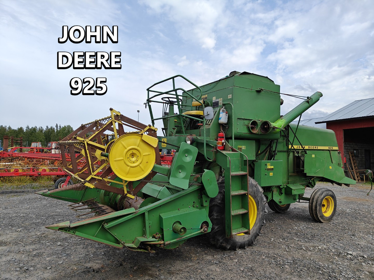 Puimureita / Combine harvesters 6kpl / 6pcs - Claas, John Deere, Massey Ferguson... - Moissonneuse-batteuse: photos 4 Puimureita / Combine harvesters 6kpl / 6pcs - Claas, John Deere, Massey Ferguson... - Moissonneuse-batteuse: photos 4