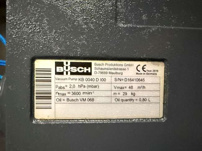 Machine agroalimentaire Ekomex vacuum mixer ML-1000V: photos 12