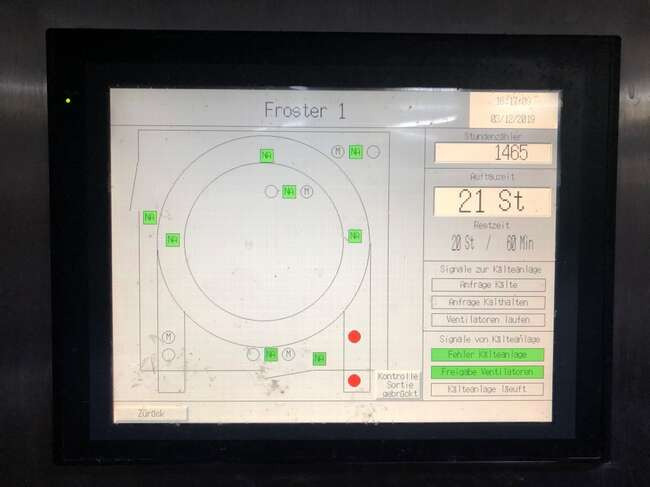 Machine agroalimentaire Frigoscandia spiral freezer GCM92-08-28-25 NN CCR: photos 17