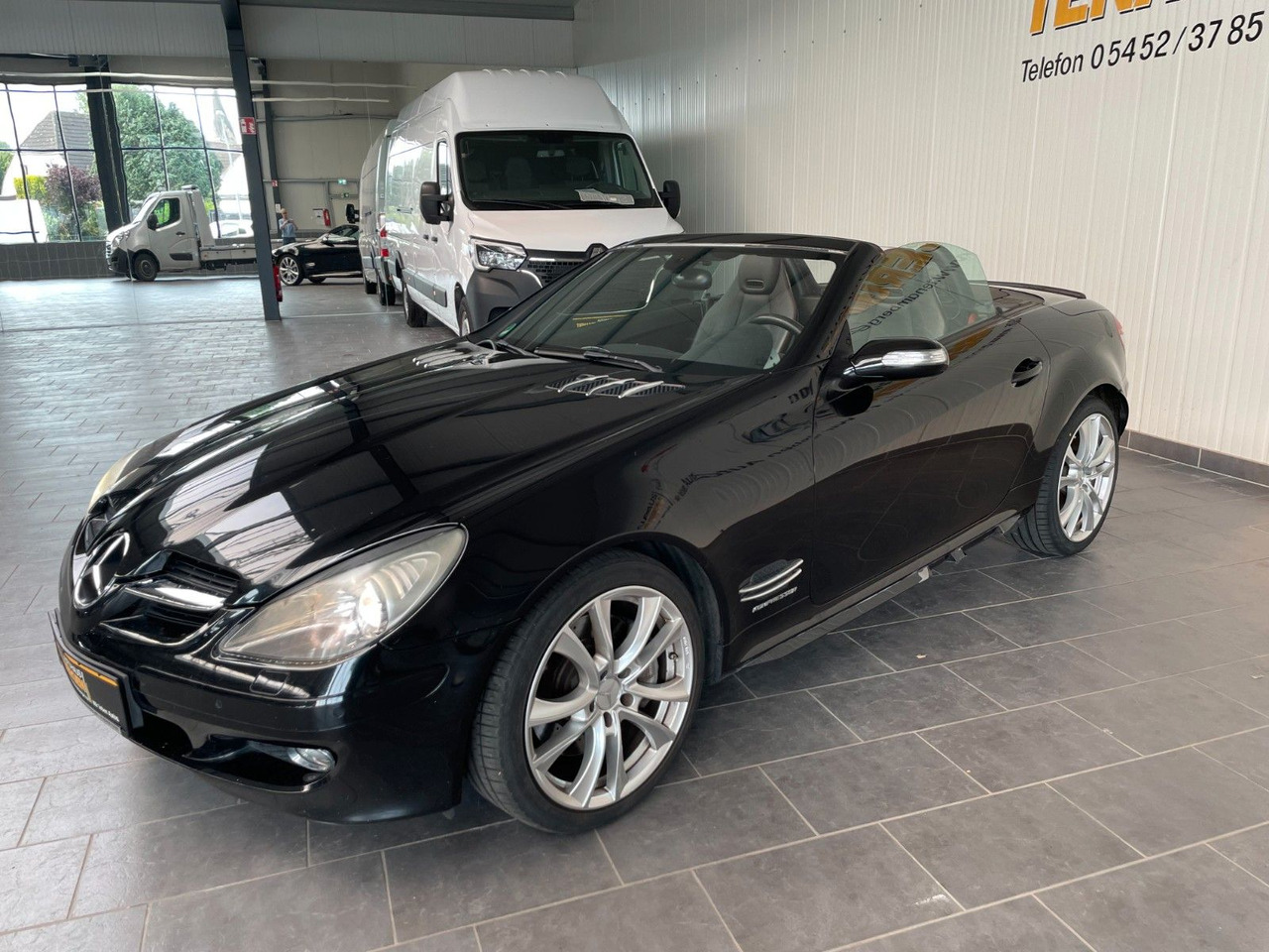 Cabriolet Mercedes-Benz SLK 200 SLK Roadster  Navi Leder: photos 9