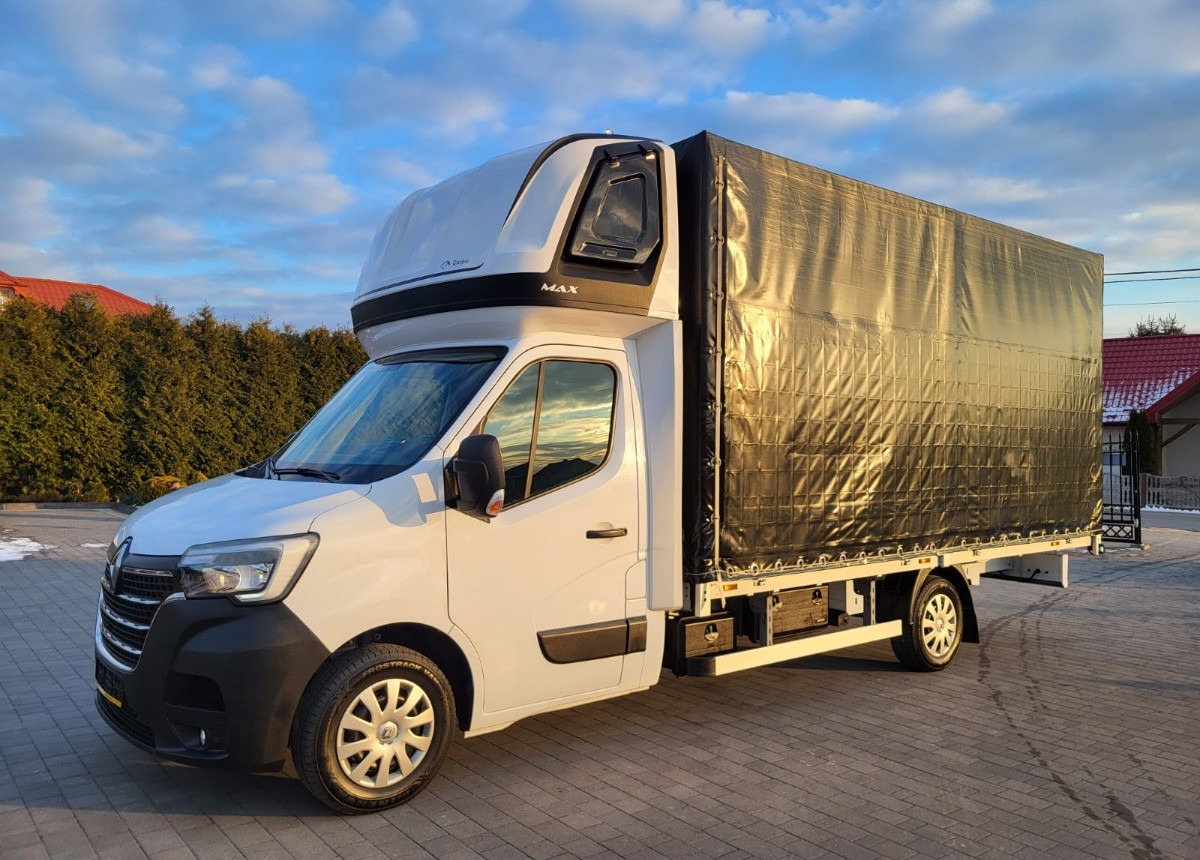 Renault Master 2.3 163ps. Zabudowa Carpol 10 europalet - Utilitaire plateau baché: photos 1 Renault Master 2.3 163ps. Zabudowa Carpol 10 europalet - Utilitaire plateau baché: photos 1
