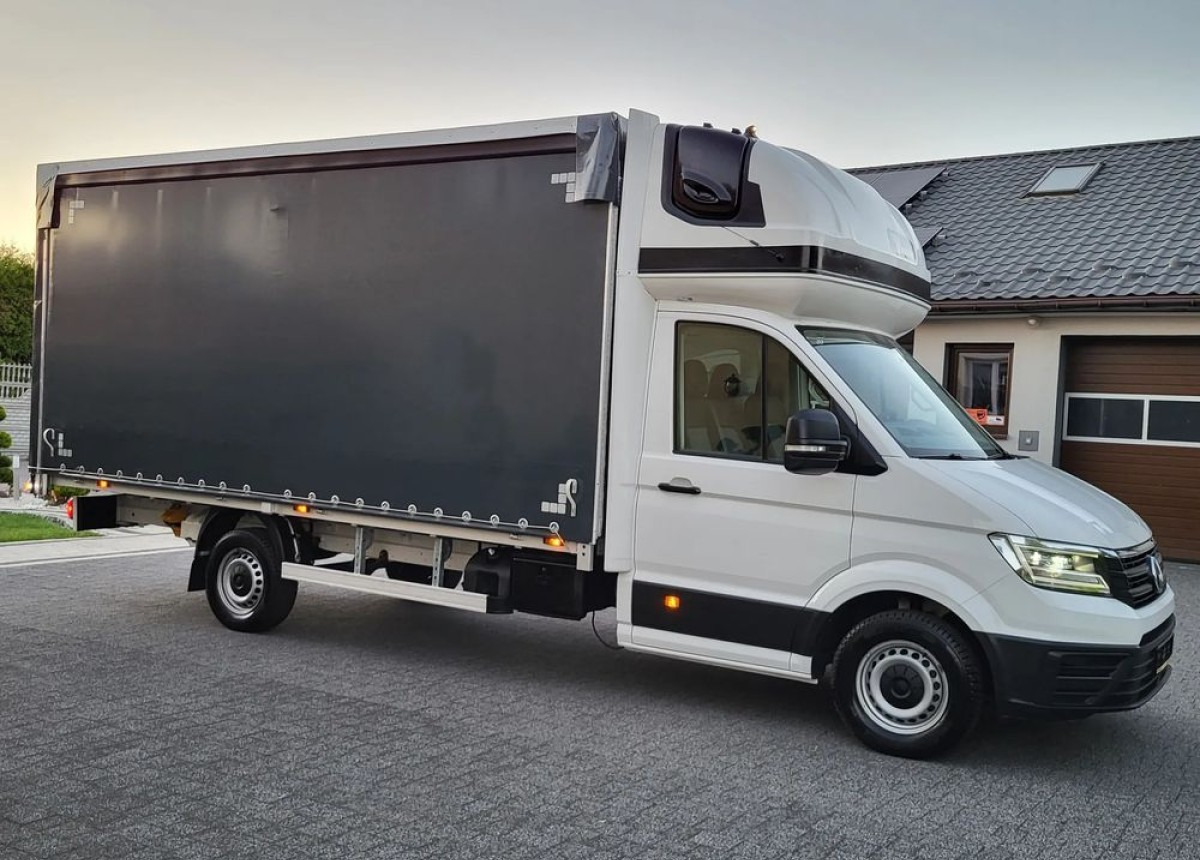 Utilitaire plateau baché Volkswagen Crafter: photos 7
