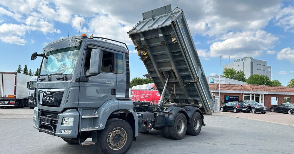 MAN TGS 26.470/6X4/ MEILLER/ BORDMATIC - Camion benne: photos 2 MAN TGS 26.470/6X4/ MEILLER/ BORDMATIC - Camion benne: photos 2