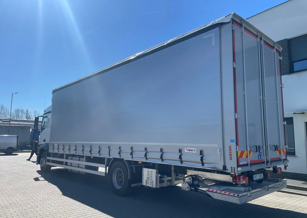 Camion à rideaux coulissants neuf Mercedes-Benz ACTROS 1827, Firanka 9,5 m!: photos 8