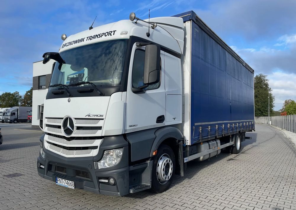 Mercedes-Benz ACTROS 1830 Firanka 20 palet! - Camion à rideaux coulissants: photos 2 Mercedes-Benz ACTROS 1830 Firanka 20 palet! - Camion à rideaux coulissants: photos 2