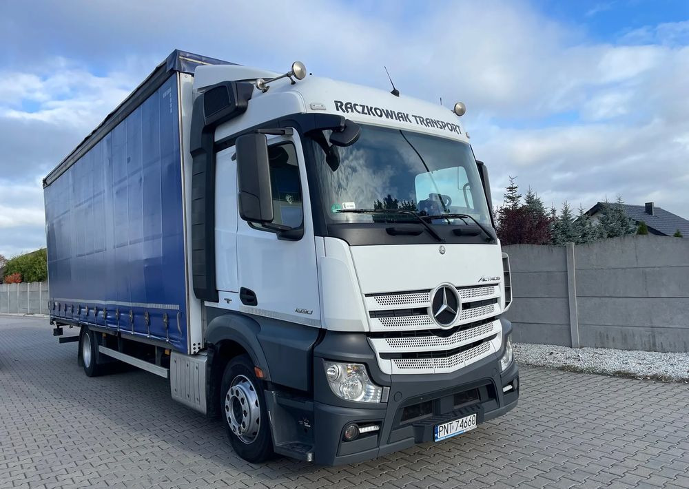 Mercedes-Benz ACTROS 1830 Firanka 20 palet! - Camion à rideaux coulissants: photos 1 Mercedes-Benz ACTROS 1830 Firanka 20 palet! - Camion à rideaux coulissants: photos 1