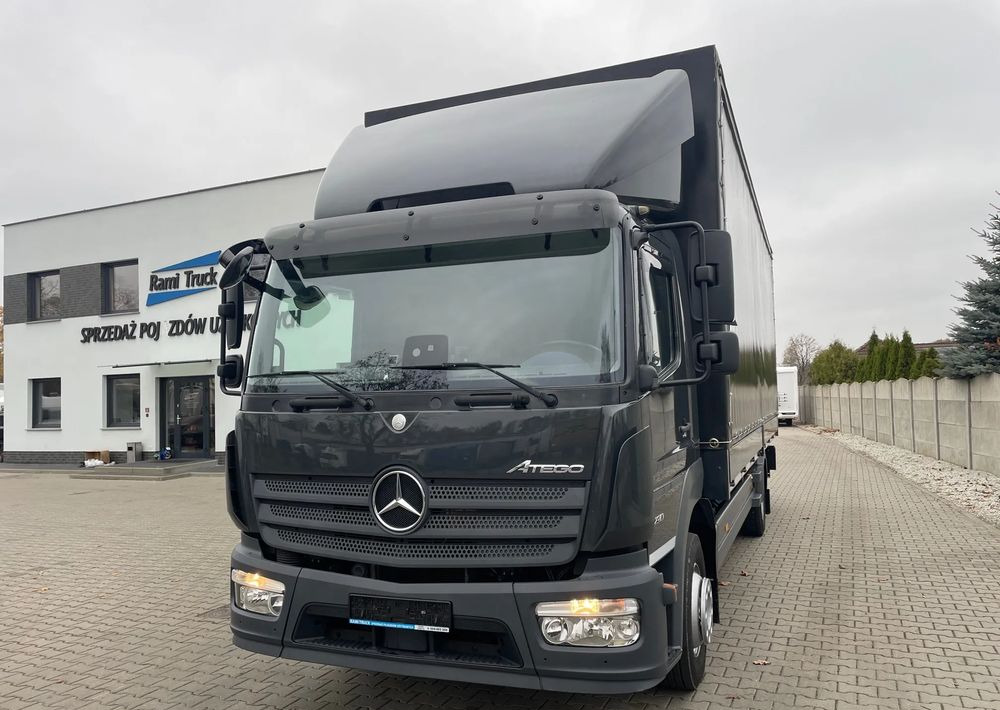 Mercedes-Benz ATEGO 1230 - Camion à rideaux coulissants: photos 1 Mercedes-Benz ATEGO 1230 - Camion à rideaux coulissants: photos 1