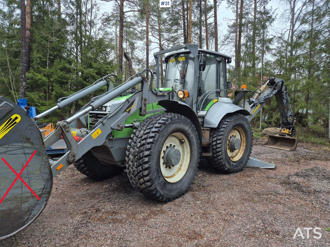 Lännen 8800E Kaivurikuormaaja - Tractopelle: photos 1 Lännen 8800E Kaivurikuormaaja - Tractopelle: photos 1
