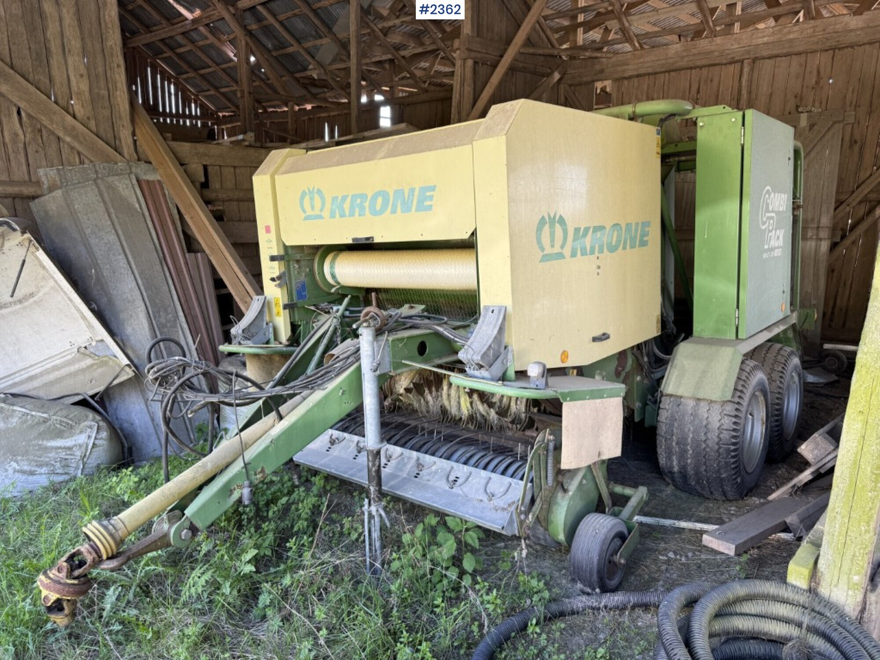 Krone Combi pack Multi-Cut 1250 round baler - Matériel de fenaison: photos 1 Krone Combi pack Multi-Cut 1250 round baler - Matériel de fenaison: photos 1