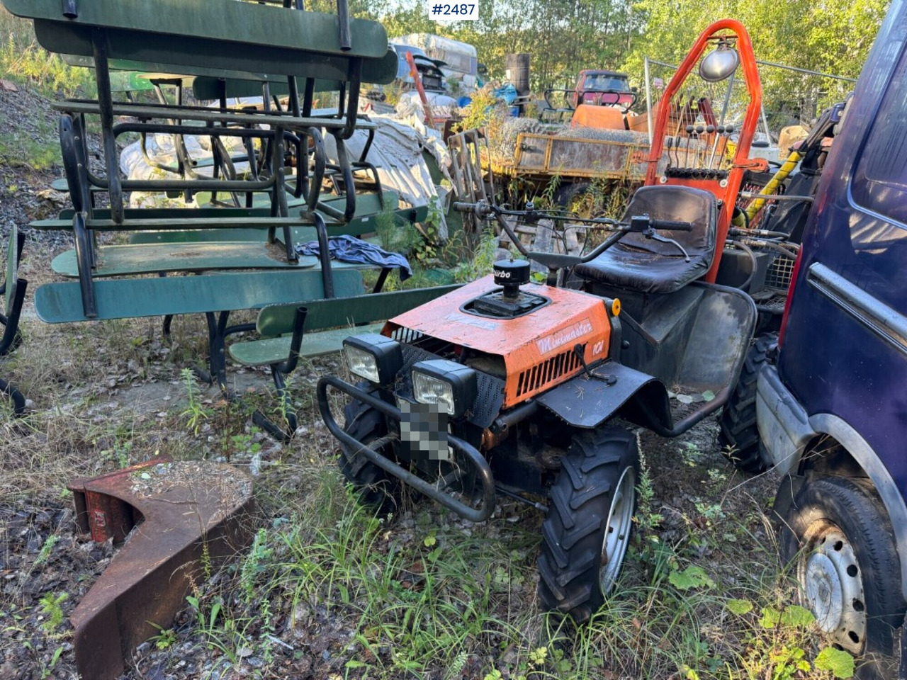 Mini forwarder Vimek Minimaster 101 - Porteur: photos 2 Mini forwarder Vimek Minimaster 101 - Porteur: photos 2