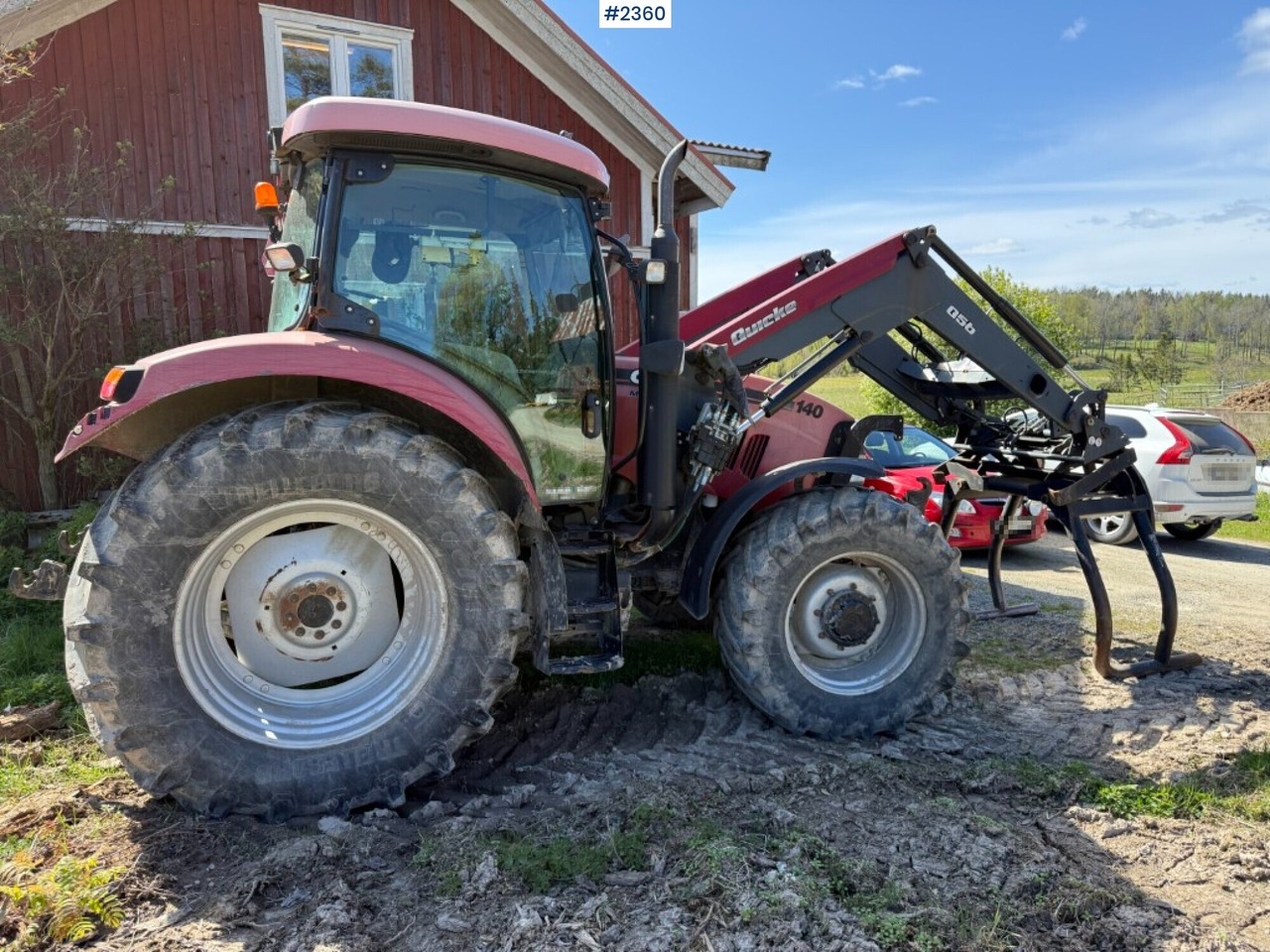 Tractor, Case IH Maxxum 140 - Tracteur agricole: photos 5 Tractor, Case IH Maxxum 140 - Tracteur agricole: photos 5
