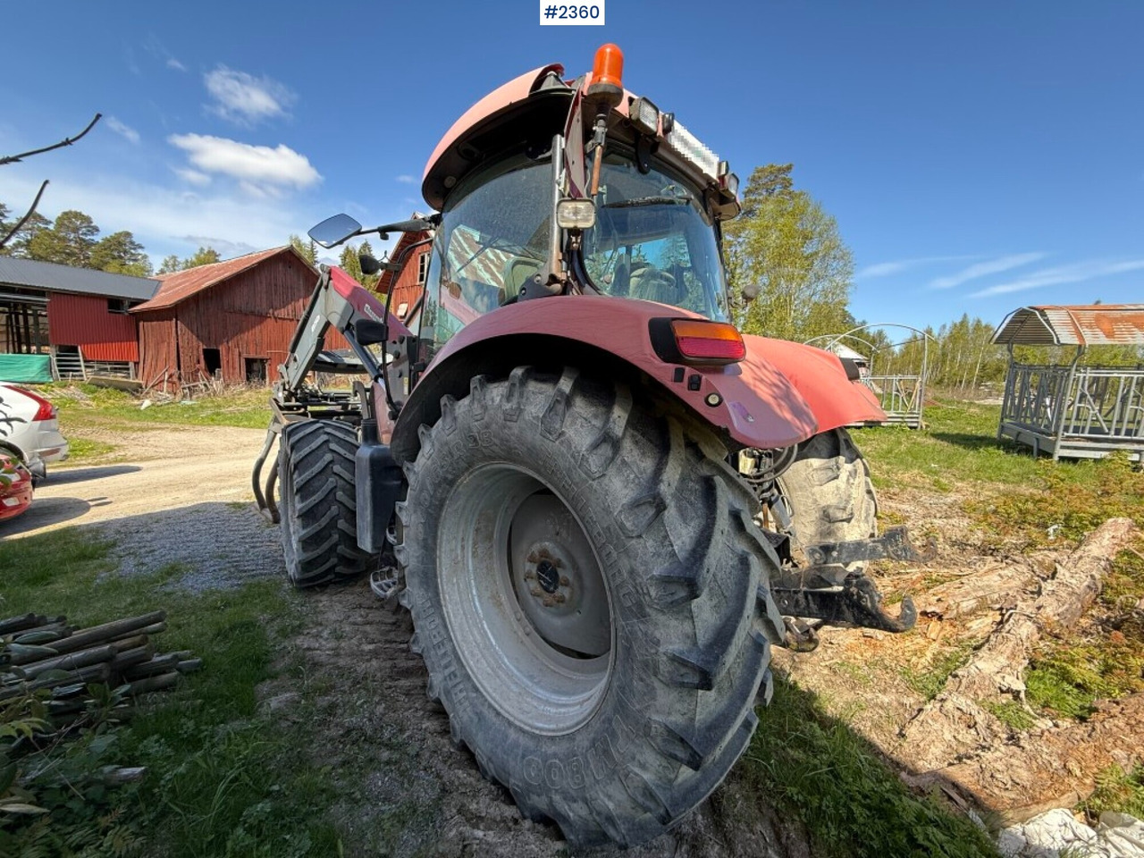 Tractor, Case IH Maxxum 140 - Tracteur agricole: photos 2 Tractor, Case IH Maxxum 140 - Tracteur agricole: photos 2