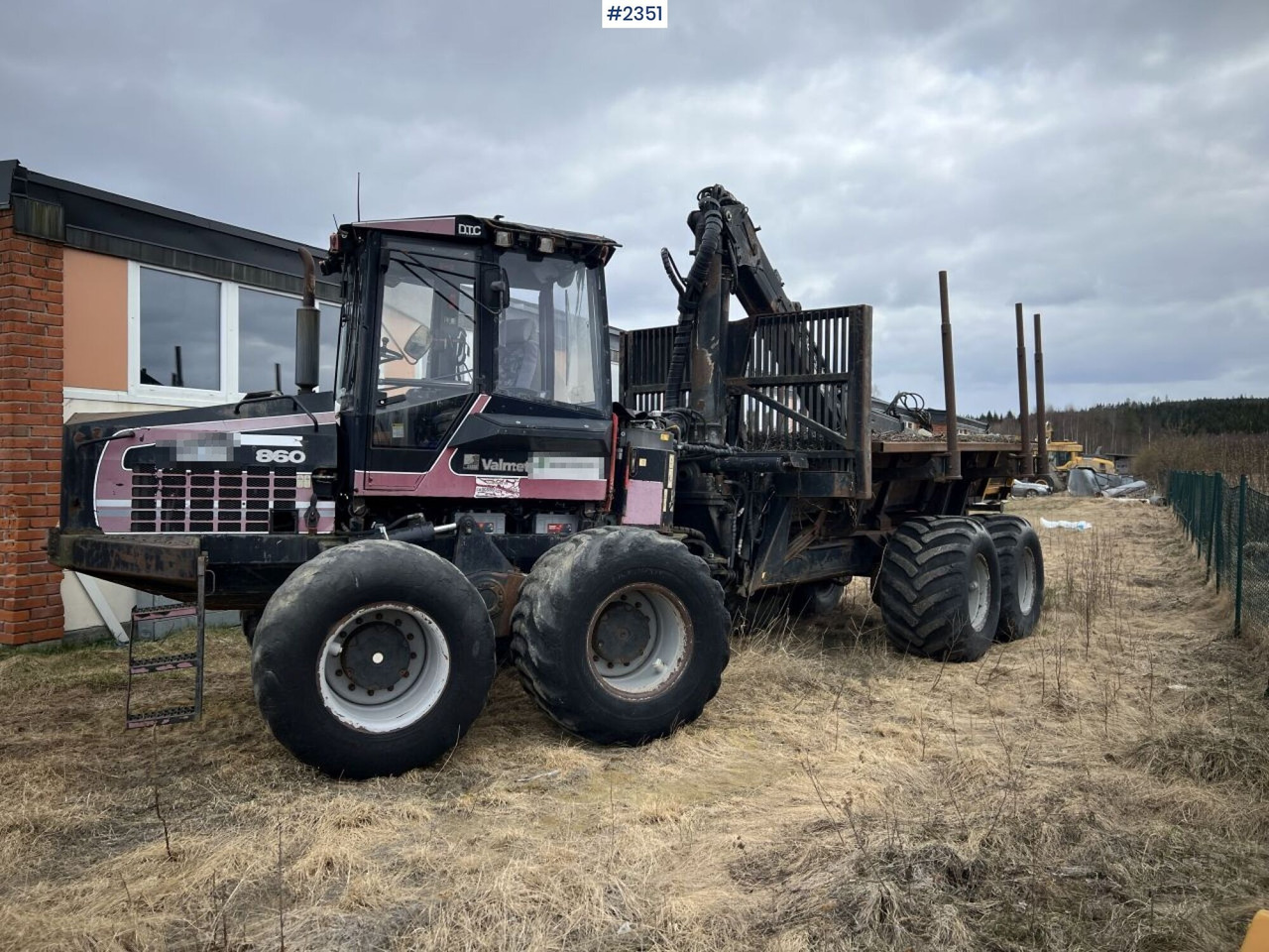VALMET 860 FORWARDER - Porteur: photos 1 VALMET 860 FORWARDER - Porteur: photos 1