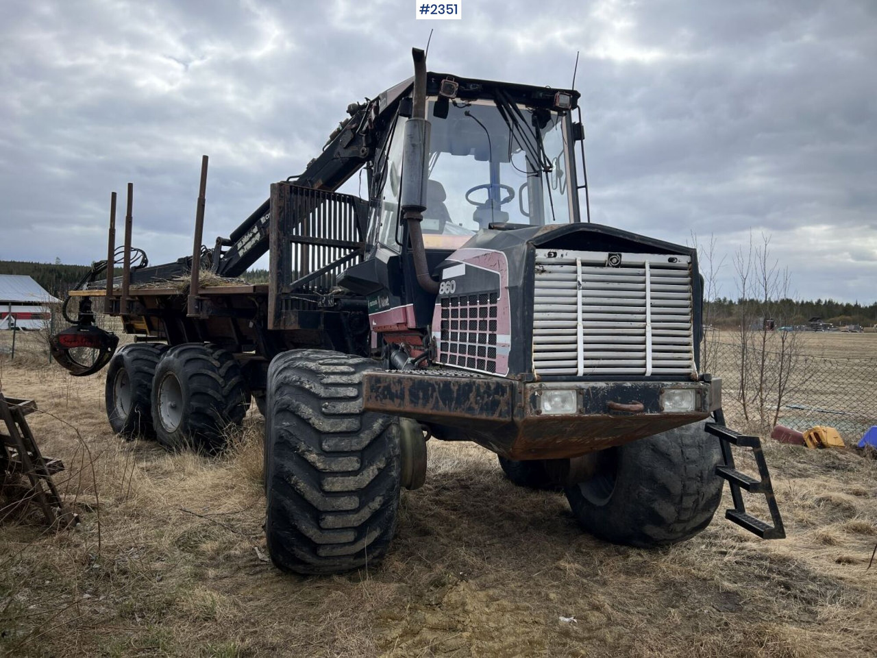 VALMET 860 FORWARDER - Porteur: photos 2 VALMET 860 FORWARDER - Porteur: photos 2