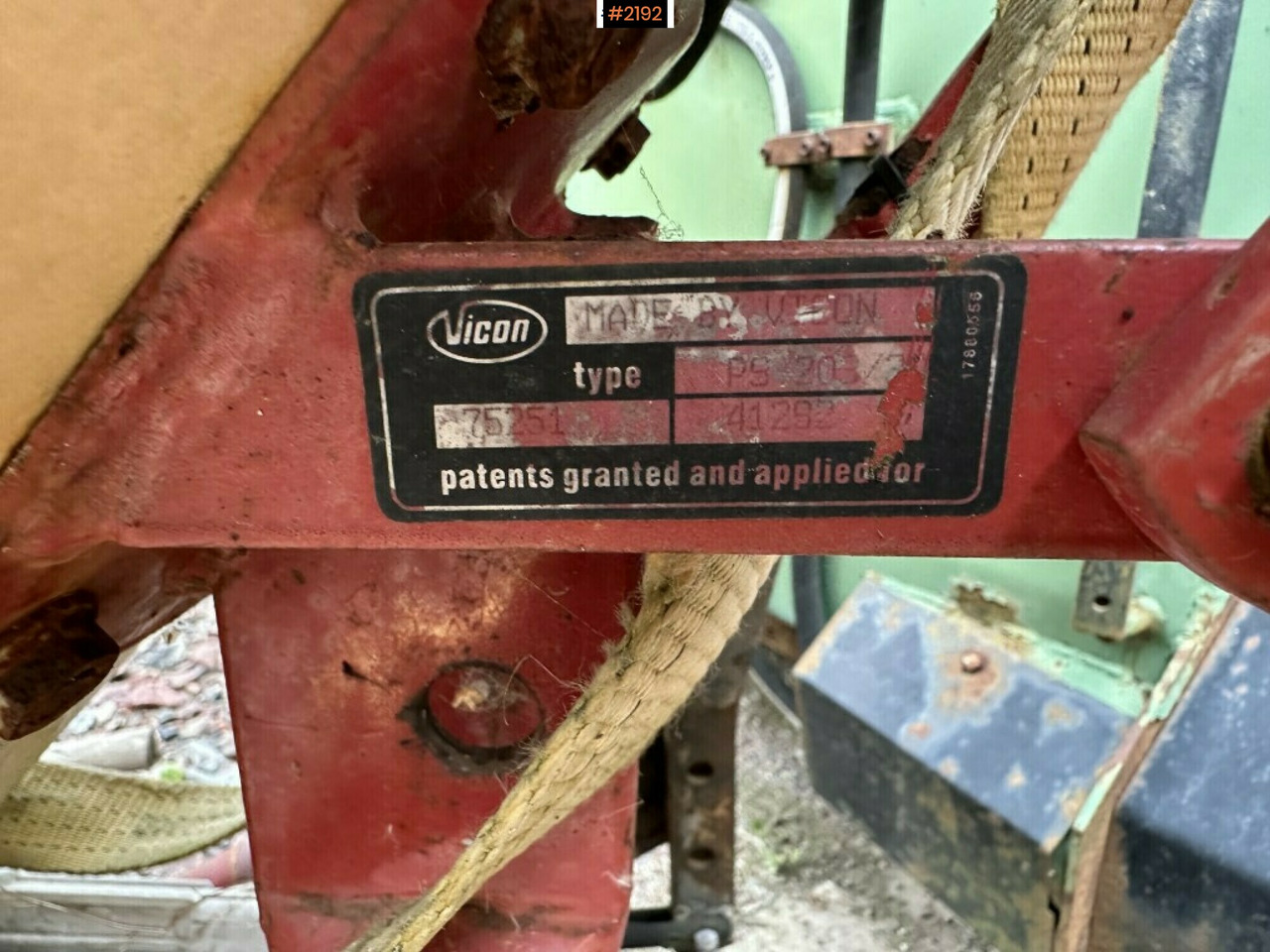 Distributeur d'engrais Vicon PS 203 fertilizer spreader: photos 6