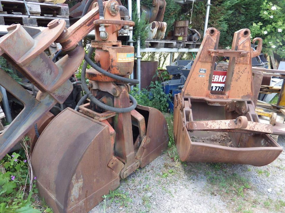 ATLAS GREIFER 600 mm + Schalensatz 800 mm mit MS10 - Benne preneuse pour Engins de chantier: photos 1 ATLAS GREIFER 600 mm + Schalensatz 800 mm mit MS10 - Benne preneuse pour Engins de chantier: photos 1