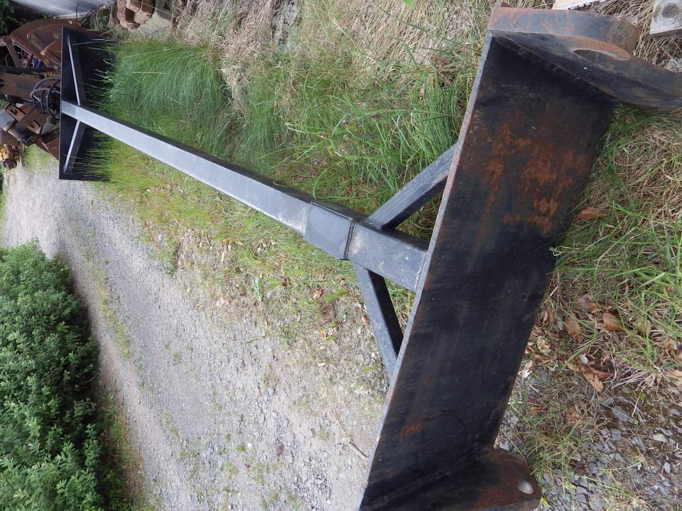 Silokamm Kornschieber Verlängerung an Volvo L30 / Cat 906 908 - Matériel d'ensilage: photos 1 Silokamm Kornschieber Verlängerung an Volvo L30 / Cat 906 908 - Matériel d'ensilage: photos 1