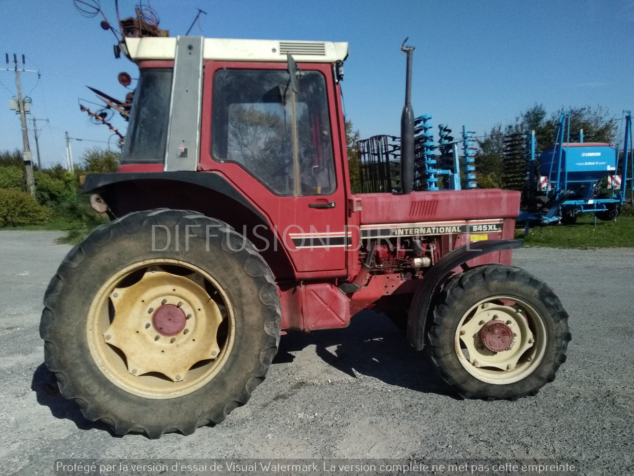 CASE IH TRACTEUR AGRICOLE 845 XL - Tracteur agricole: photos 2 CASE IH TRACTEUR AGRICOLE 845 XL - Tracteur agricole: photos 2