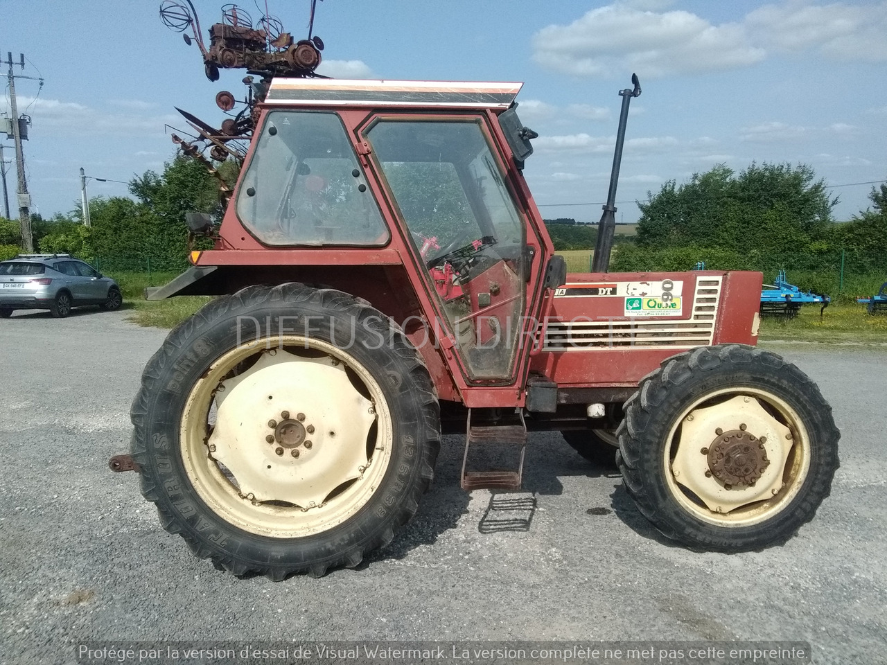 FIAT TRACTEUR AGRICOLE 80-90 DT - Tracteur agricole: photos 3 FIAT TRACTEUR AGRICOLE 80-90 DT - Tracteur agricole: photos 3