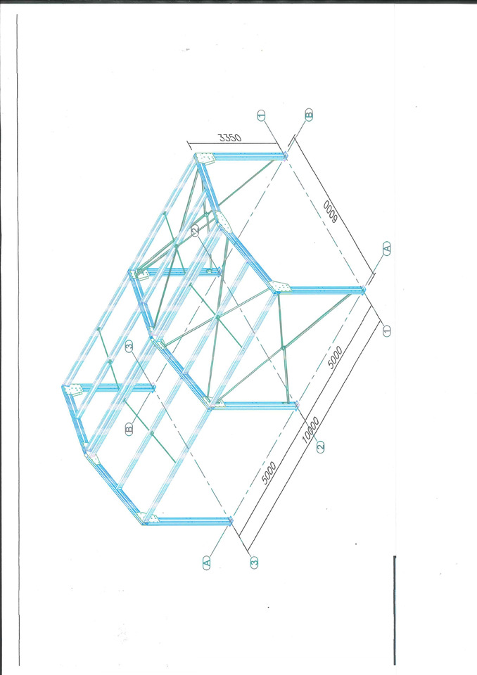 KIT HANGAR 10 m x 6 m - Matériel de chantier: photos 4 KIT HANGAR 10 m x 6 m - Matériel de chantier: photos 4