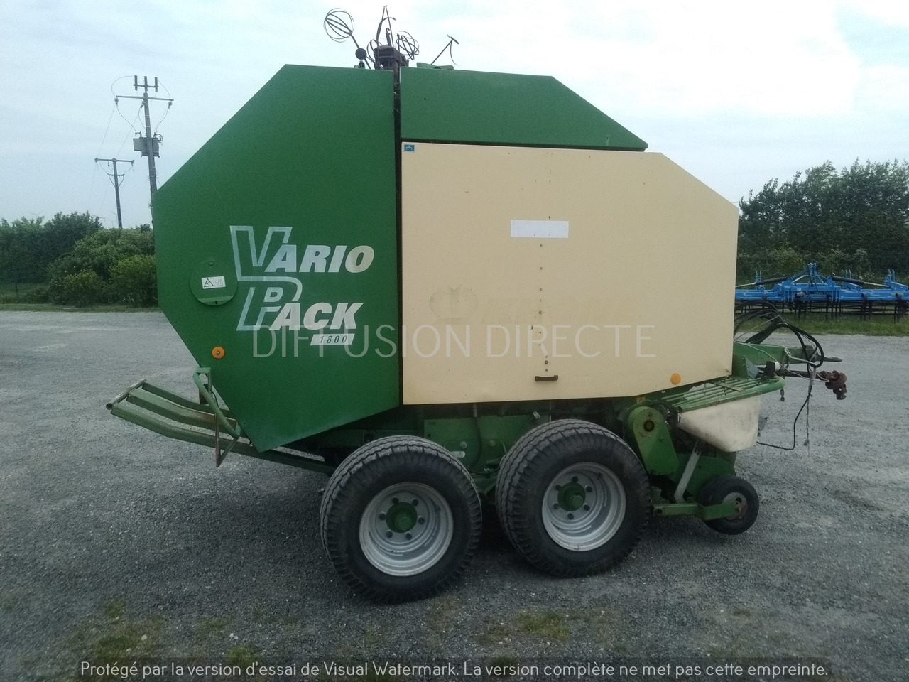 KRONE PRESSE A BALLES RONDES VARIO 1800 PACK - Presse à balles rondes: photos 4 KRONE PRESSE A BALLES RONDES VARIO 1800 PACK - Presse à balles rondes: photos 4