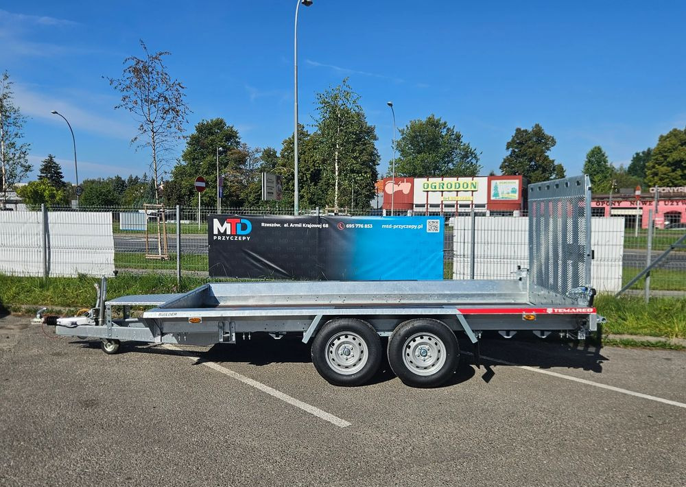 TEMARED BUILDER 3 4018 S 2 oś - Remorque porte engin: photos 2 TEMARED BUILDER 3 4018 S 2 oś - Remorque porte engin: photos 2