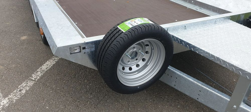 TEMARED BUILDER 3 4018 S 3 oś - Remorque porte engin: photos 3 TEMARED BUILDER 3 4018 S 3 oś - Remorque porte engin: photos 3