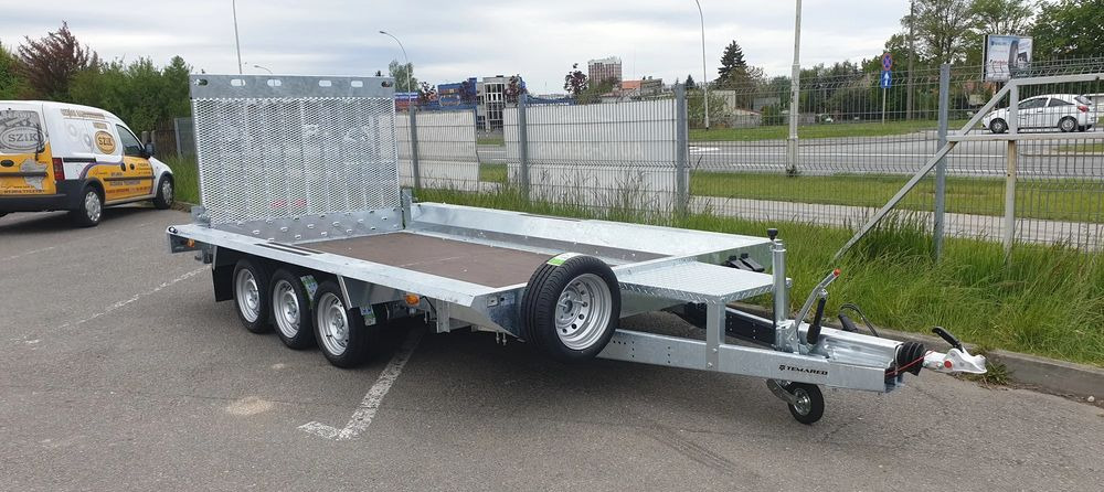 TEMARED BUILDER 3 4018 S 3 oś - Remorque porte engin: photos 1 TEMARED BUILDER 3 4018 S 3 oś - Remorque porte engin: photos 1