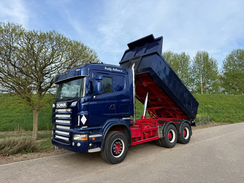 Scania R580 Kipper 6X4 Manual Full steel Retarder - Camion benne: photos 1 Scania R580 Kipper 6X4 Manual Full steel Retarder - Camion benne: photos 1