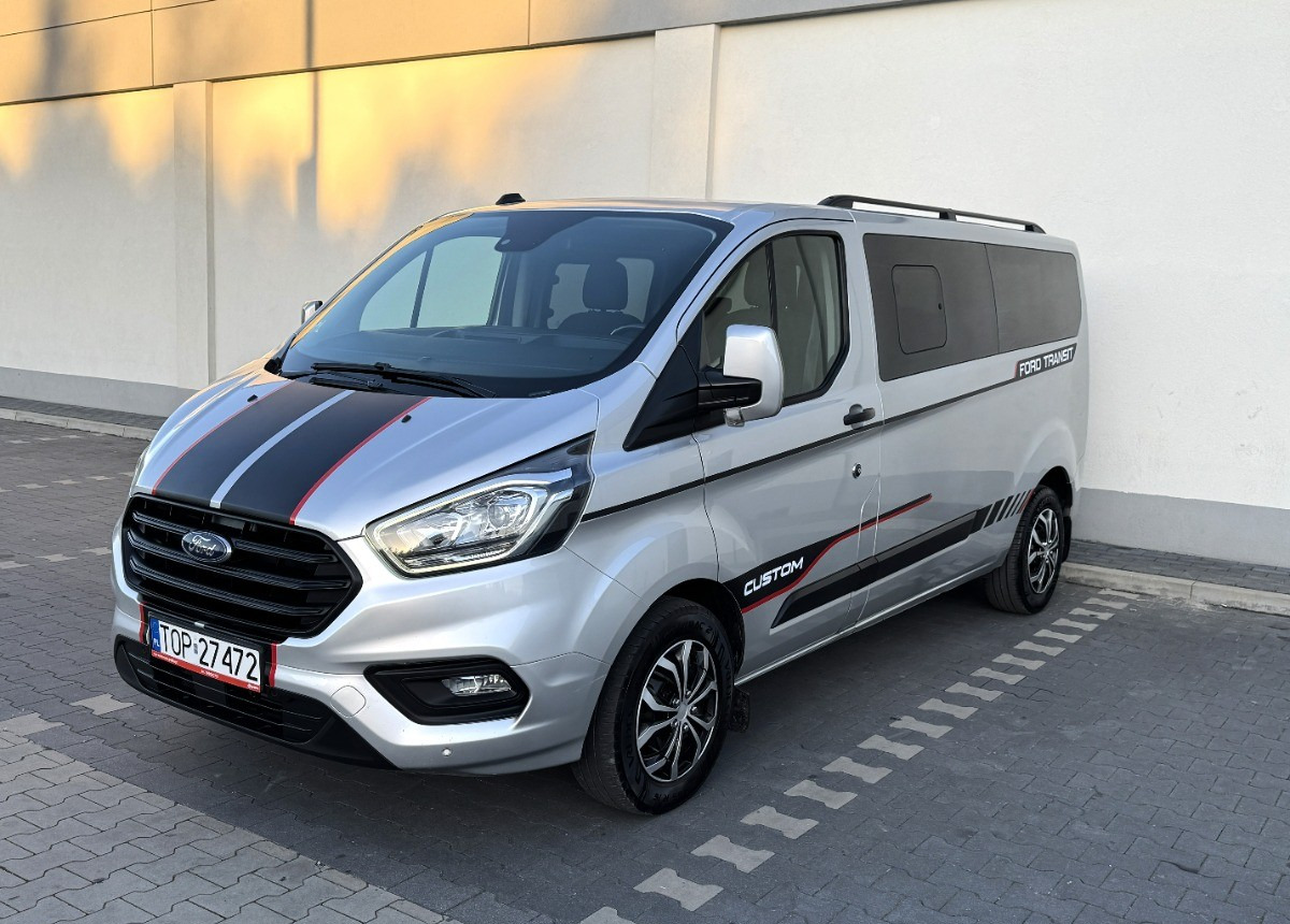 Ford Transit Custom 2.0 170KM Rok 2021 8 osobowy FV23 Salon PL Zadbany Super STAN - Utilitaire double cabine: photos 1 Ford Transit Custom 2.0 170KM Rok 2021 8 osobowy FV23 Salon PL Zadbany Super STAN - Utilitaire double cabine: photos 1