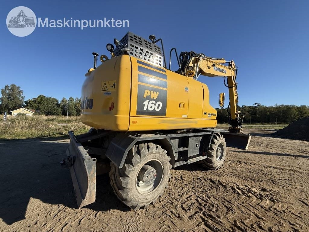 Komatsu PW 160 - Pelle sur pneus: photos 5 Komatsu PW 160 - Pelle sur pneus: photos 5