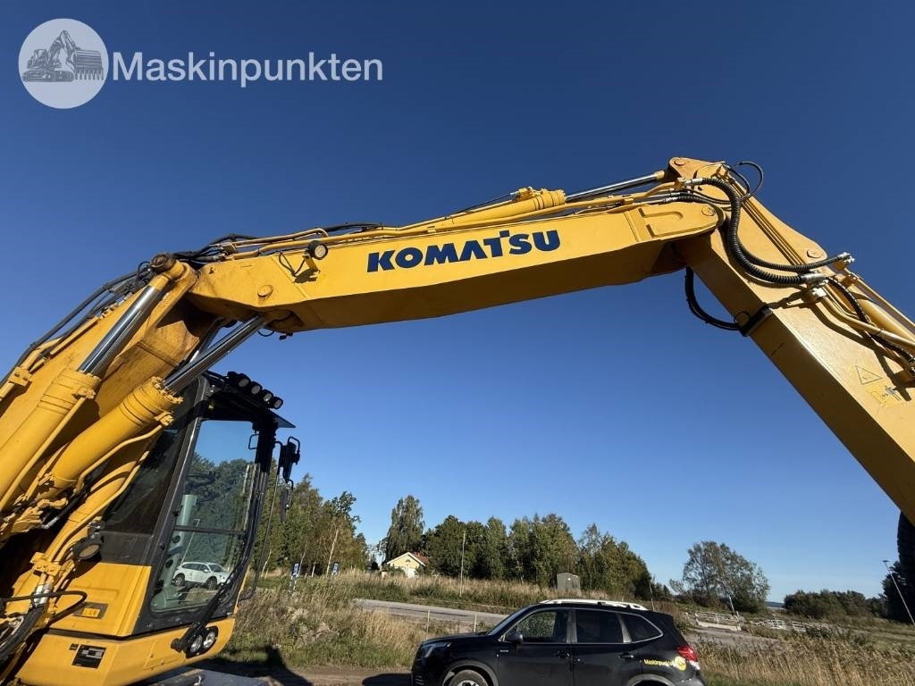 Pelle sur pneus Komatsu PW 160: photos 30