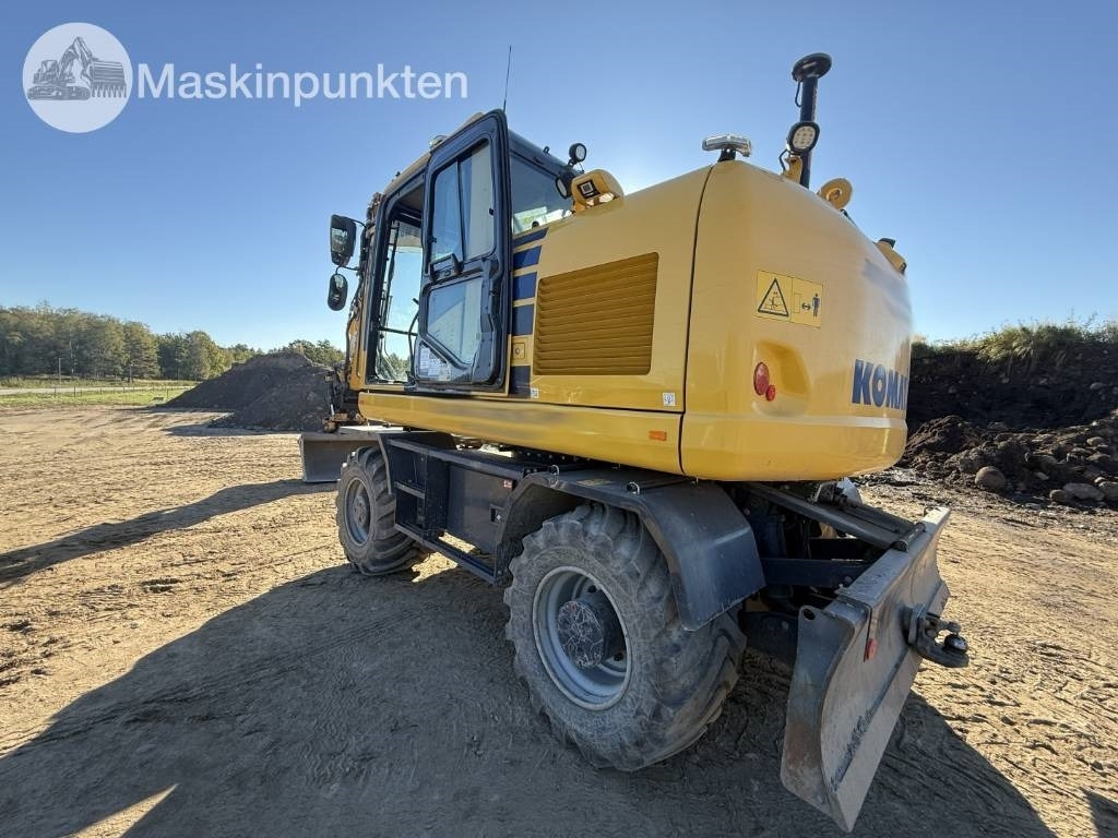 Pelle sur pneus Komatsu PW 160: photos 7