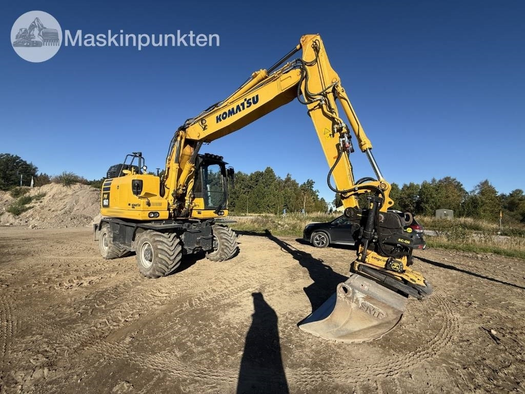 Komatsu PW 160 - Pelle sur pneus: photos 3 Komatsu PW 160 - Pelle sur pneus: photos 3