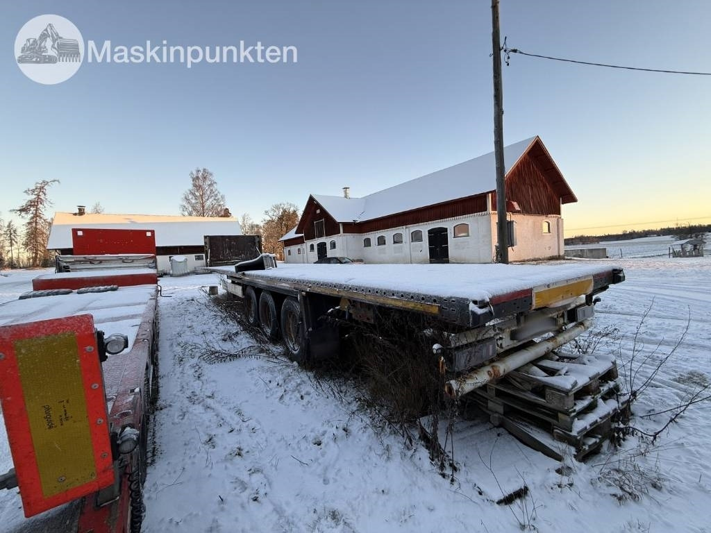 Krone SD flaktrailer - Semi-remorque plateau: photos 5 Krone SD flaktrailer - Semi-remorque plateau: photos 5