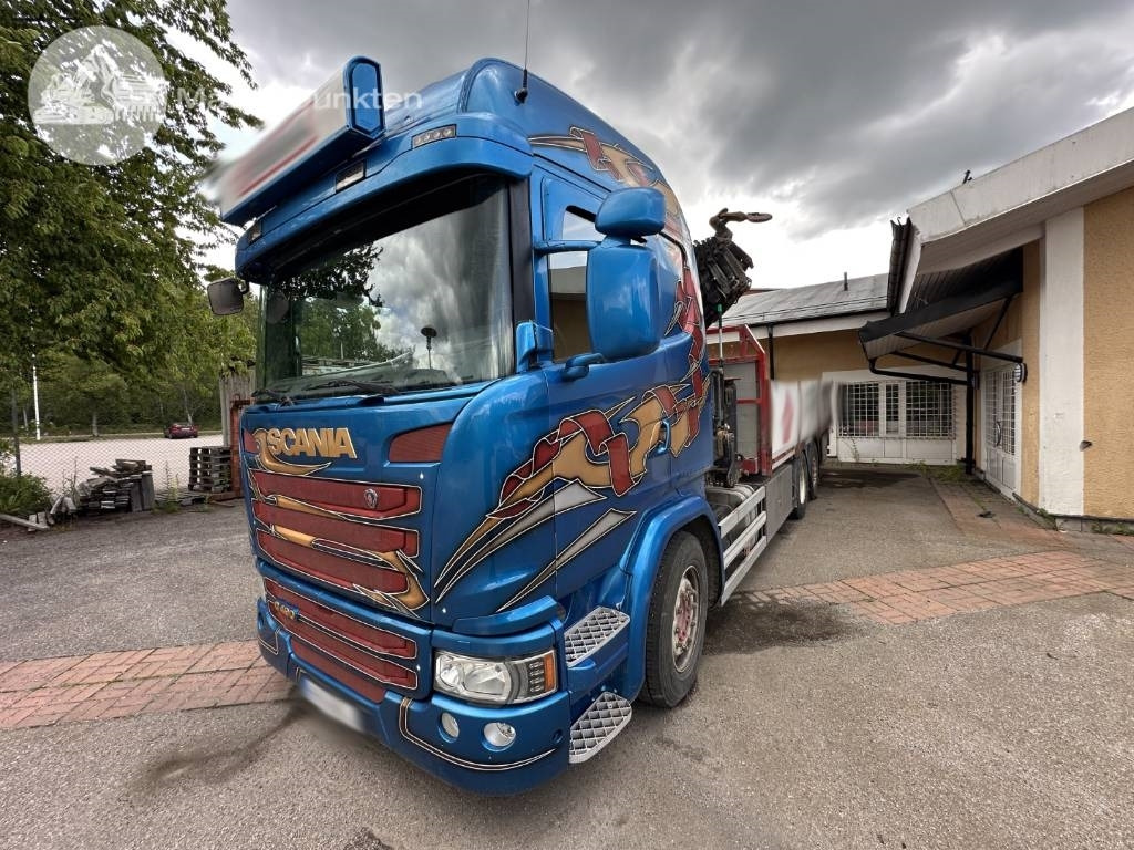 Scania G 490 - Camion grue: photos 1 Scania G 490 - Camion grue: photos 1