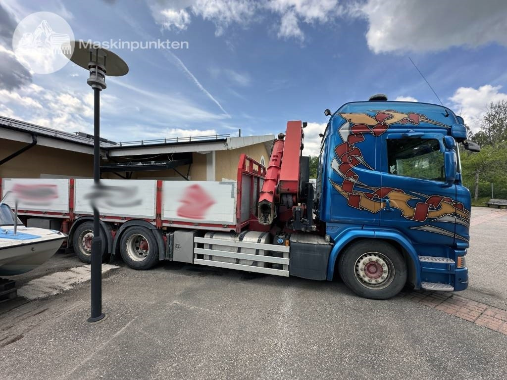 Scania G 490 - Camion grue: photos 4 Scania G 490 - Camion grue: photos 4