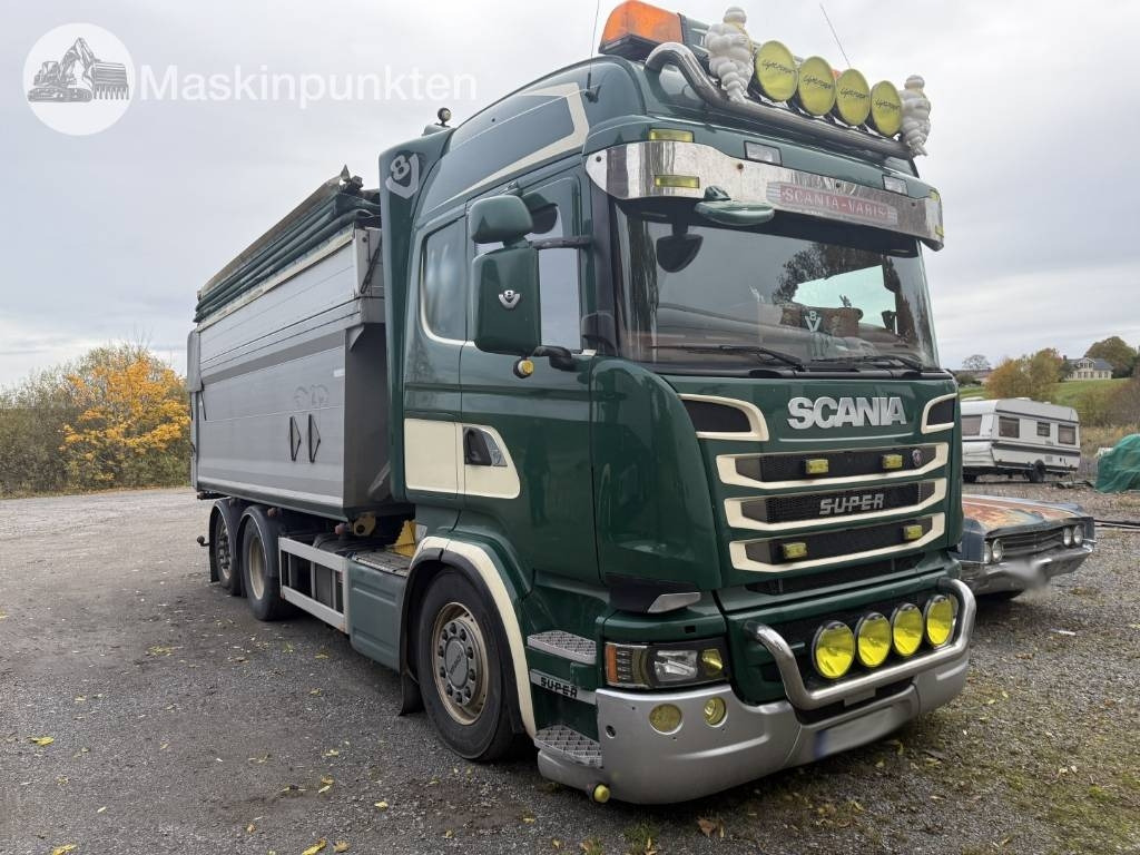 Scania R 580 - Camion benne: photos 1 Scania R 580 - Camion benne: photos 1