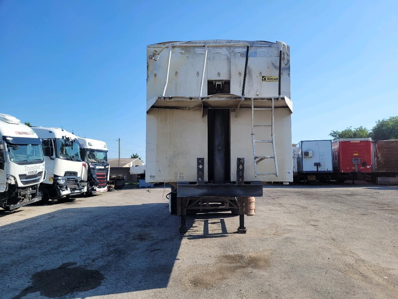 SAMRO ST3310 3 ESSIEUX - Semi-remorque benne: photos 1 SAMRO ST3310 3 ESSIEUX - Semi-remorque benne: photos 1