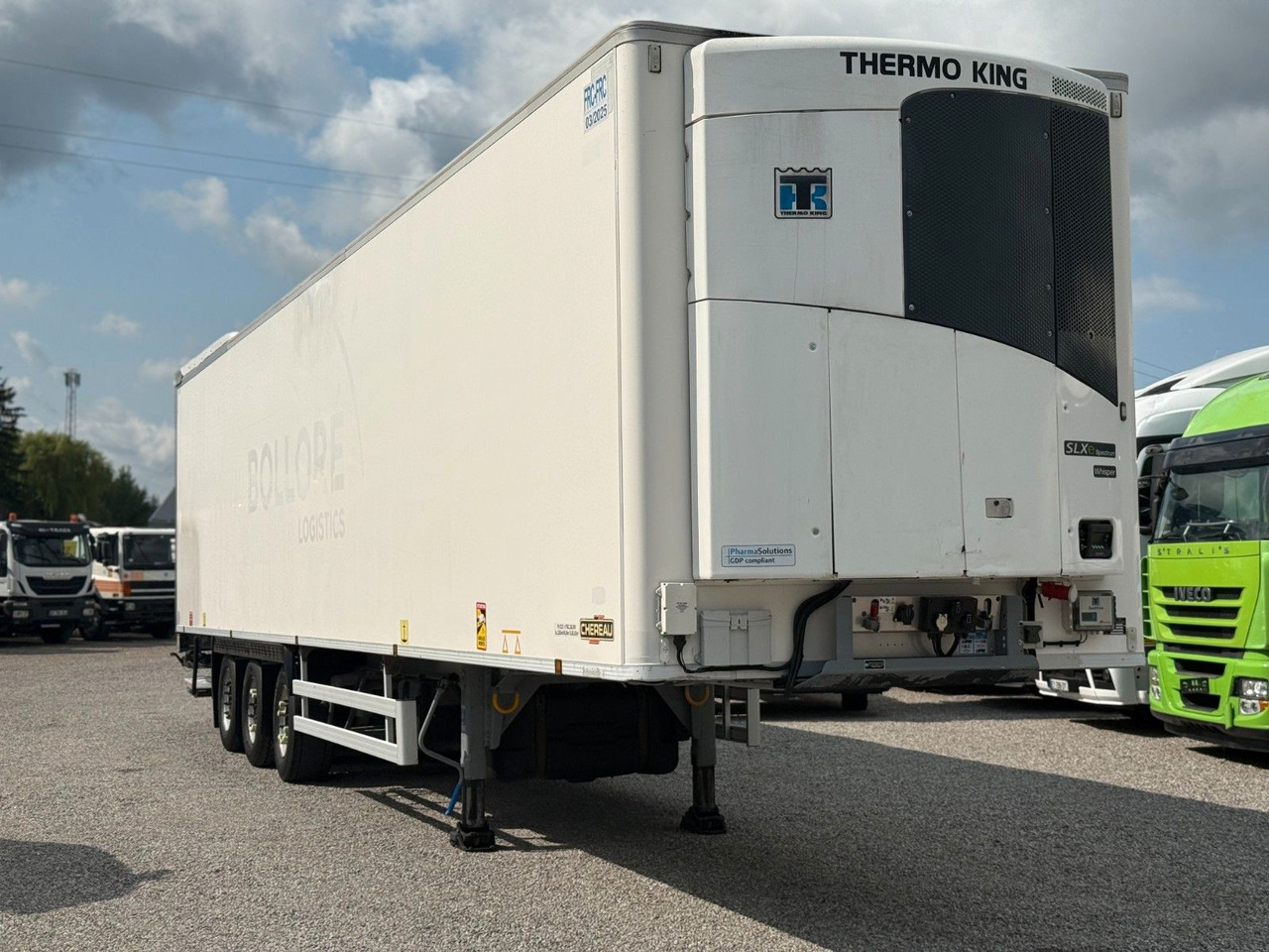 Chereau THERMO KING SLXe DIESEL/ELECTRIC SAF - Semi-remorque frigorifique: photos 1 Chereau THERMO KING SLXe DIESEL/ELECTRIC SAF - Semi-remorque frigorifique: photos 1