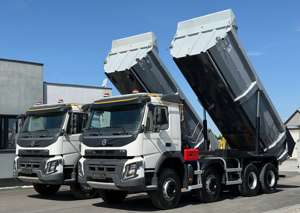 Volvo FMX 500 8X4 WYWROTKA RETARDER - Camion benne: photos 1 Volvo FMX 500 8X4 WYWROTKA RETARDER - Camion benne: photos 1
