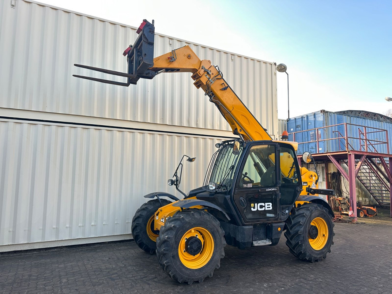 JCB 535-95 4x4x4, 9.5M / 3.5 T, 2017 BJ ,2.845 BH - Chariot télescopique: photos 1 JCB 535-95 4x4x4, 9.5M / 3.5 T, 2017 BJ ,2.845 BH - Chariot télescopique: photos 1