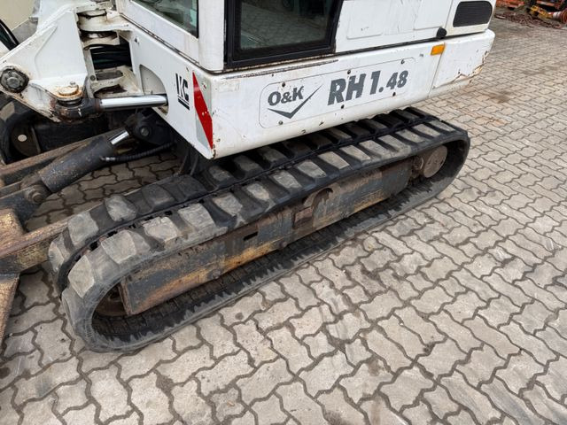 Mini pelle O & K RH1.48 / 4.680 KG / Greifer + 3 x Löffel: photos 13 Mini pelle O & K RH1.48 / 4.680 KG / Greifer + 3 x Löffel: photos 13