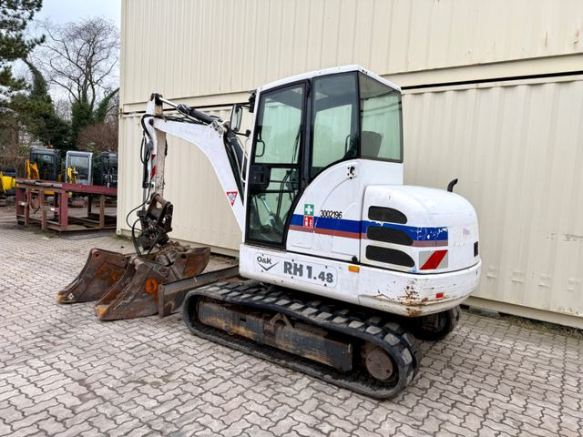 O & K RH1.48 / 4.680 KG / Greifer + 3 x Löffel - Mini pelle: photos 3 O & K RH1.48 / 4.680 KG / Greifer + 3 x Löffel - Mini pelle: photos 3