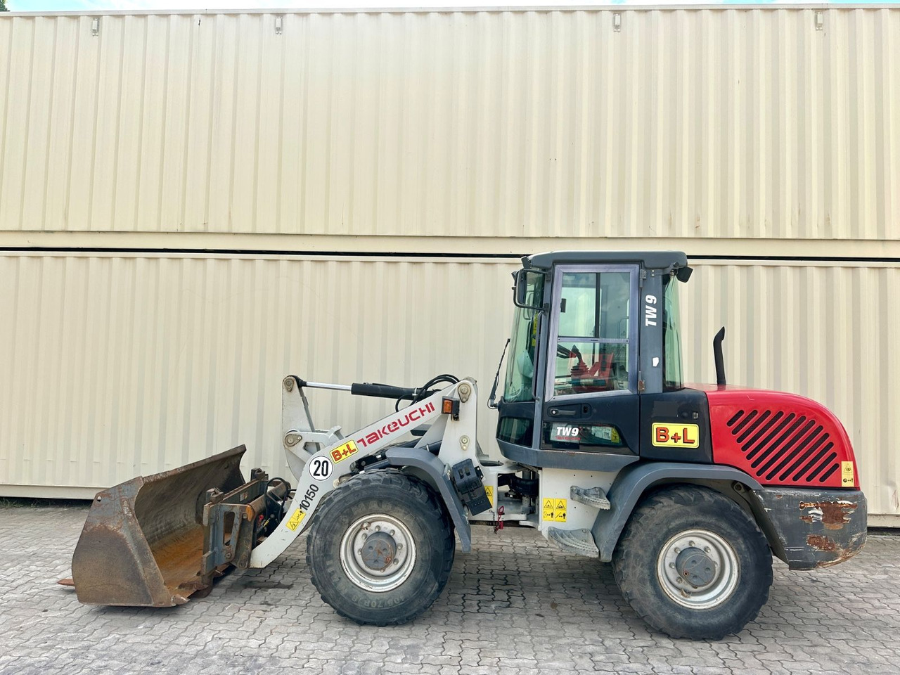 Takeuchi TW9 /4.800 KG /Deutsche Maschine /Gabel+Schaufel - Chargeuse sur pneus: photos 2 Takeuchi TW9 /4.800 KG /Deutsche Maschine /Gabel+Schaufel - Chargeuse sur pneus: photos 2
