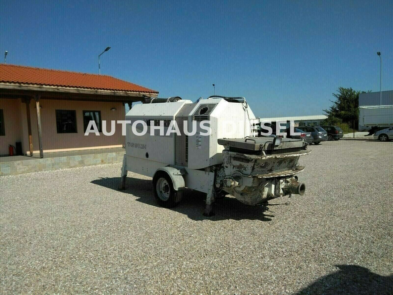 Liebherr THS 80 DH - Pompe à béton stationnaire: photos 3 Liebherr THS 80 DH - Pompe à béton stationnaire: photos 3