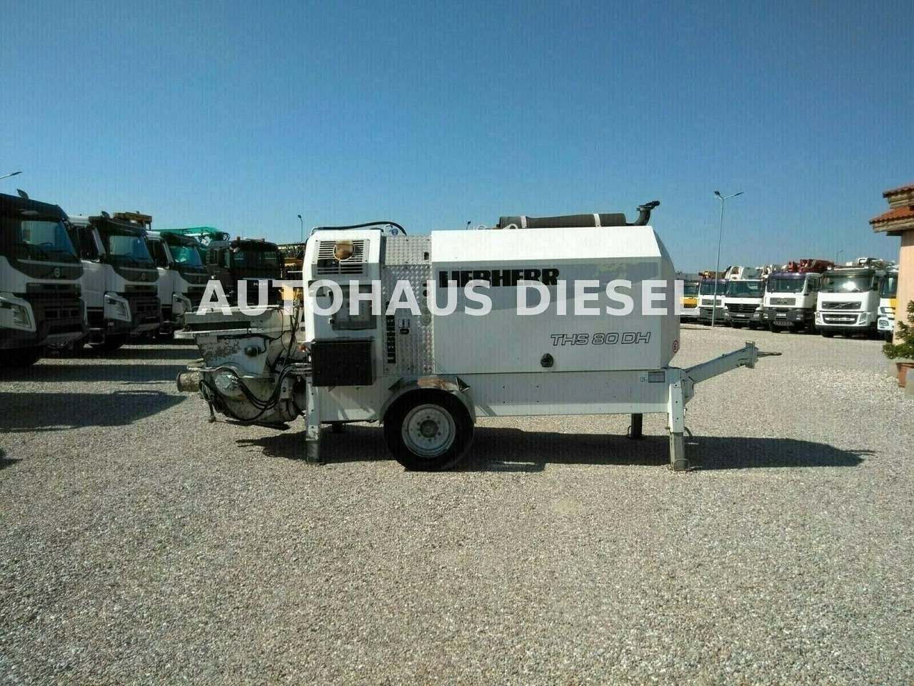 Liebherr THS 80 DH - Pompe à béton stationnaire: photos 1 Liebherr THS 80 DH - Pompe à béton stationnaire: photos 1