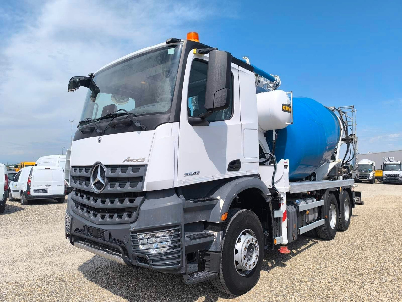 Mercedes-Benz AROCS 3342 CIFA MK25H - Camion malaxeur pompe: photos 3 Mercedes-Benz AROCS 3342 CIFA MK25H - Camion malaxeur pompe: photos 3